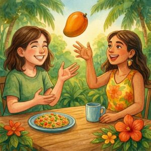 The First Mango of the Year!